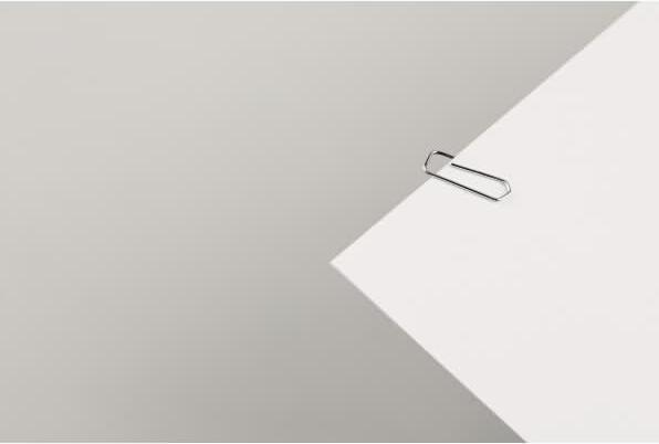 Actual product image Durable Paperclips galvanized, pointed, 26mm (1000 x)