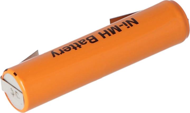 Actual product image Panasonic Akku Flat Top HHR-70AAAE4 / AAA mit Lötfahne U-Form (1 pcs., AAA, 700 mAh)