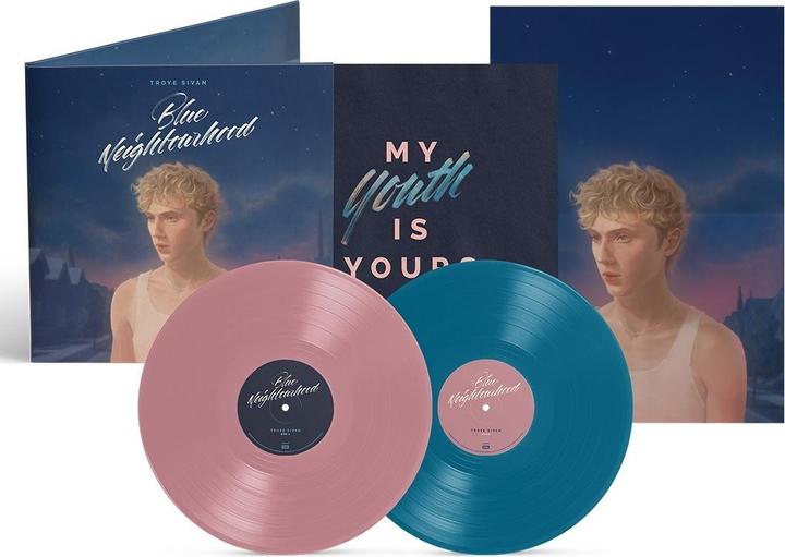Actual product image EMI Blue Neighbourhood - Ten Years On (Limited 2LP Blush (Troye Sivan)