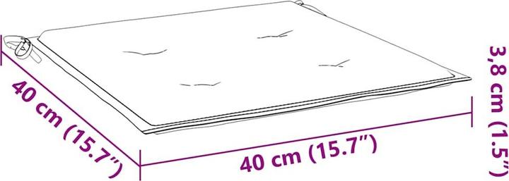 Produktbild vidaXL Gartenstuhl