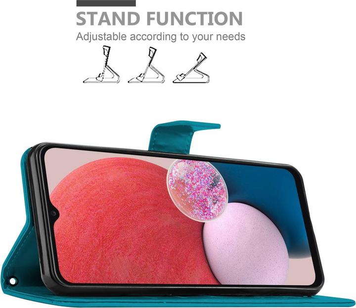 Actual product image Cadorabo Cover for Samsung Galaxy A13 4G with floral pattern (Samsung Galaxy A13)