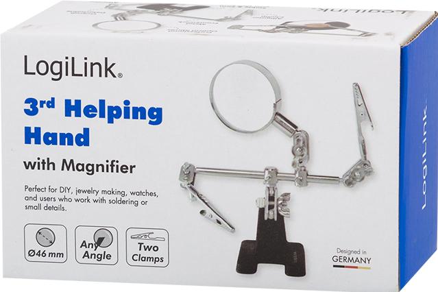 Produktbild LogiLink 3. Helfende Hand mit Lupe