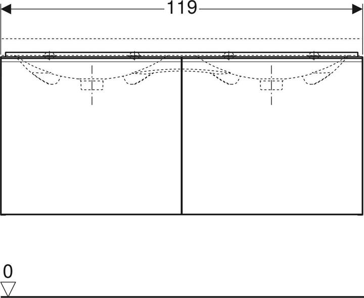 Produktbild Geberit 500.613.JL.2 (119 x 47.5 x 53.5 cm)