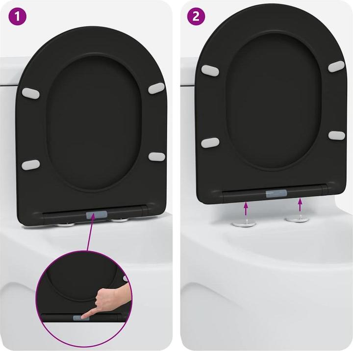 Produktbild vidaXL Toilettensitz