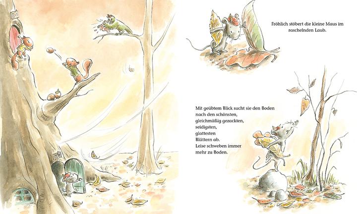 Image du produit Brunnen Die kleine Maus und das goldene Blatt (Allemand, Catherine Metzmeyer, Estelle Meens, 2024)