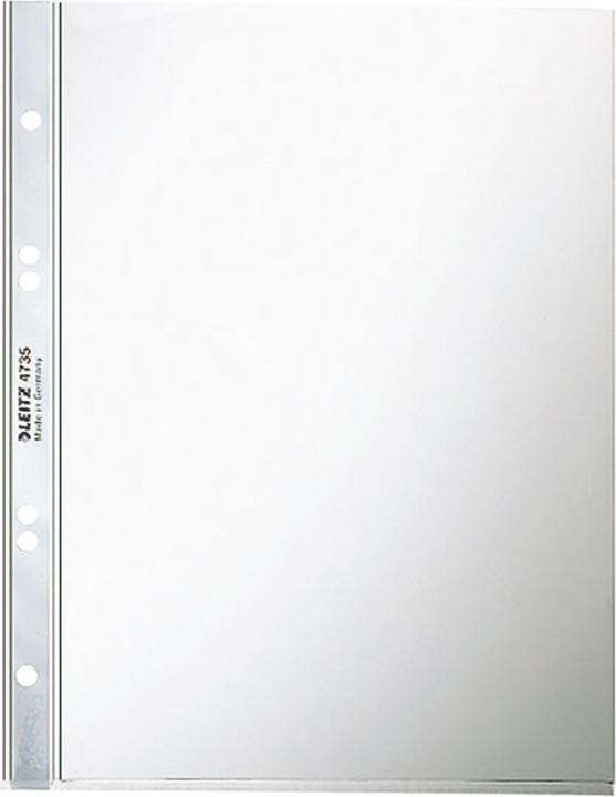 Image du produit Leitz Pochettes A5 80my HPVC transparent paquet de 100 pochettes (A5, 100x)