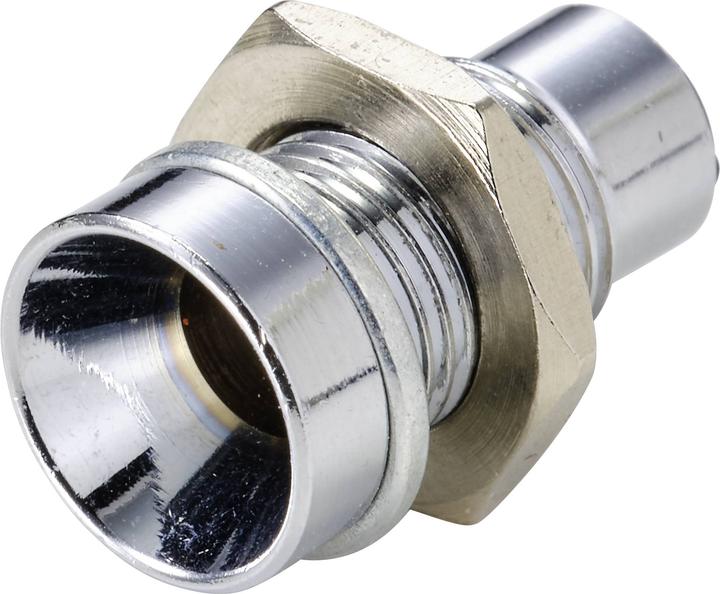 Actual product image Tru Components Metal LED socket Suitable for (LEDs) LED screw fixing