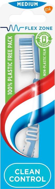 Actual product image Aquafresh Clean Control Medium Toothbrush by (Medium)