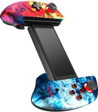 Actual product image iPega PG-9083B Wireless Gaming Controller with smartphone holder (flame) (Android, iOS, Switch)