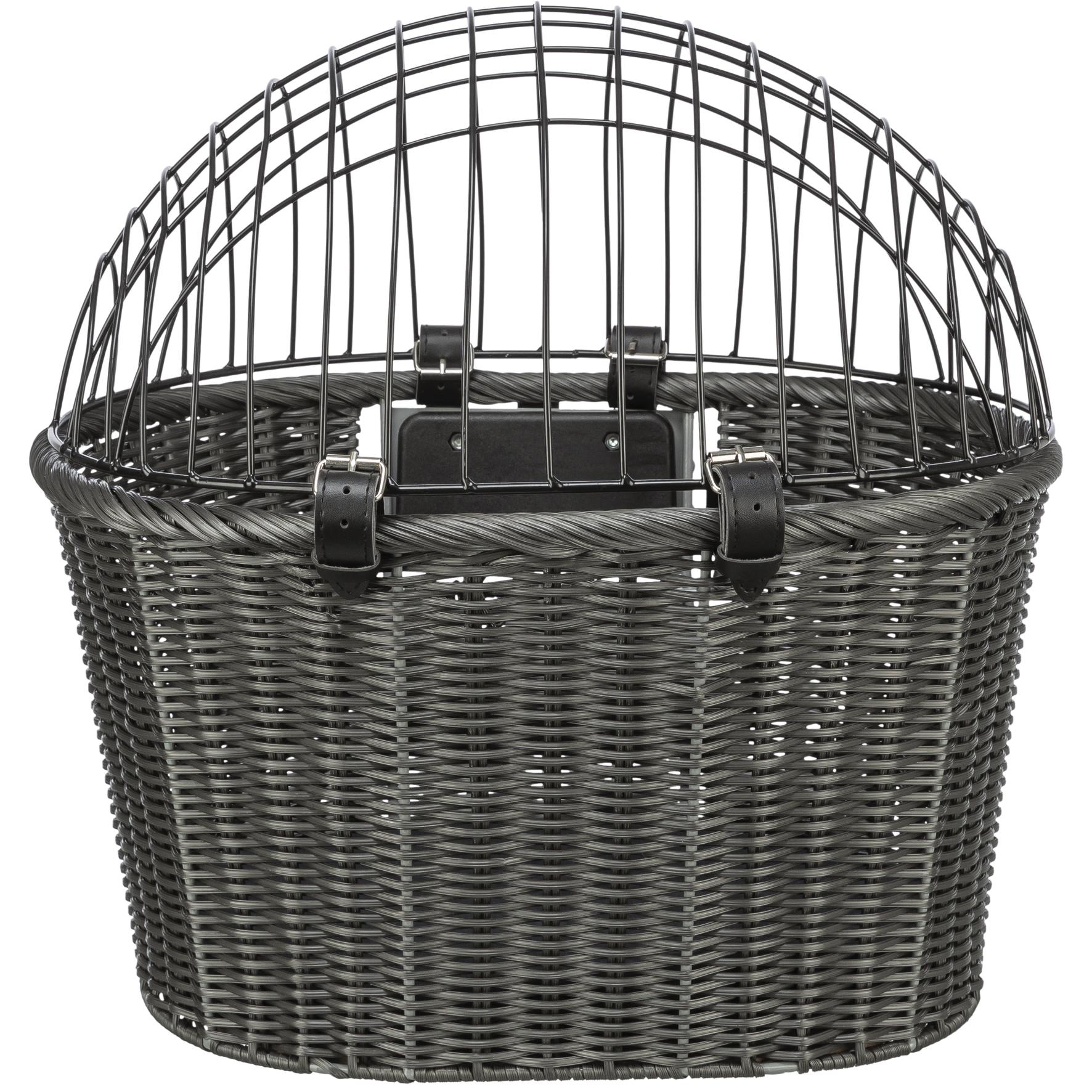 Comparer les prix de Panier pour vélo Polyrotan + Fixation guidon Une pièce