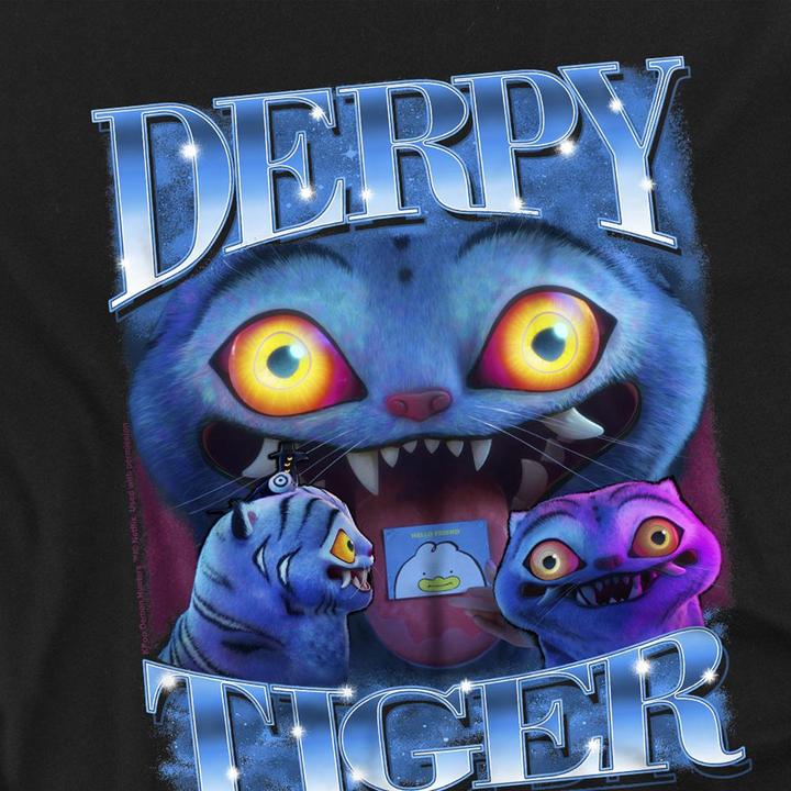 Immagine prodotto K-Pop Demon Hunters Maglietta Derpy Tigre Bambini (140, 146)