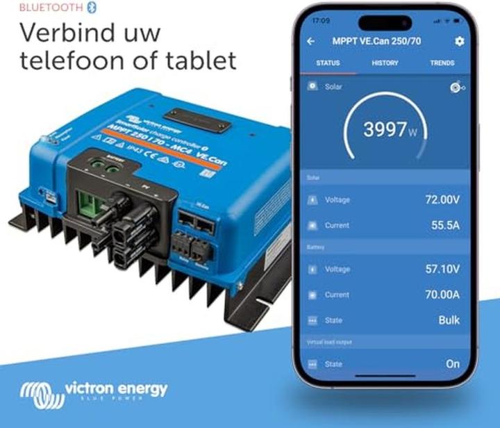 Image du produit Victron Energy SmartSolar MPPT 250/70