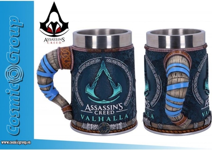 Actual product image Nemesis Now Assassin"s Creed Valhalla Drinkware : Beer Mug (1 x)