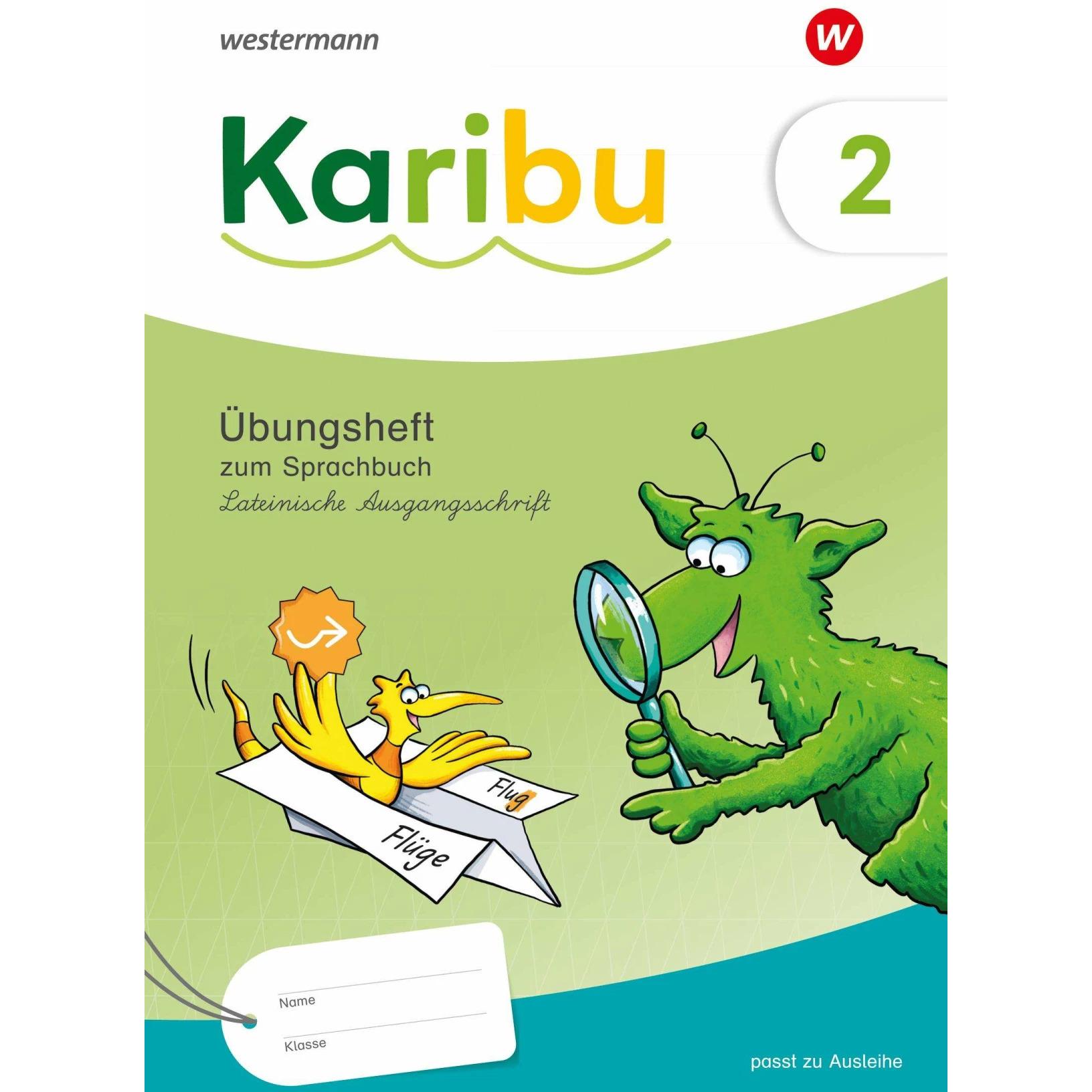 Karibu Übungsheft 2. Lateinische Ausgangsschrift zum Sprachbuch 2, Schulbücher