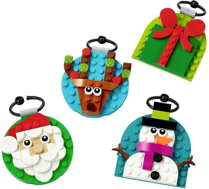 Produktbild LEGO Verschiedene Christbaumanhänger, Kinder Spielzeug zum Bauen (40744, LEGO Icons)