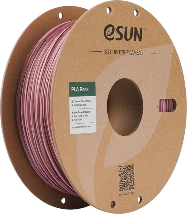 Actual product image eSUN PLA ROCK 1,75mm QUARTZITE 1kg (PLA, 1.75 mm, 1000 g, Grey)
