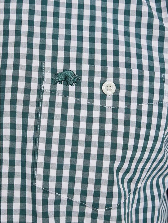 Actual product image Raging Bull Mens Gingham Classic Long-Sleeved Shirt (S)