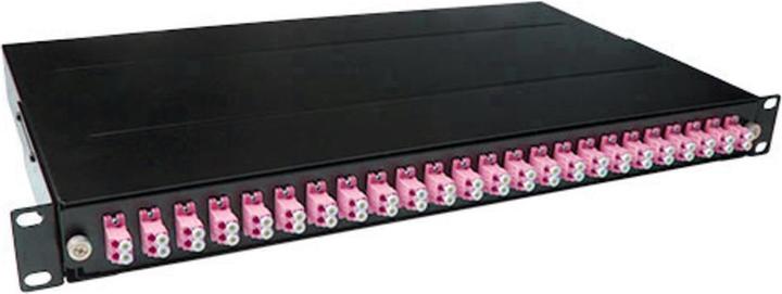 Produktbild ACT Fiber panel 24 x duplex LC multimode OM4