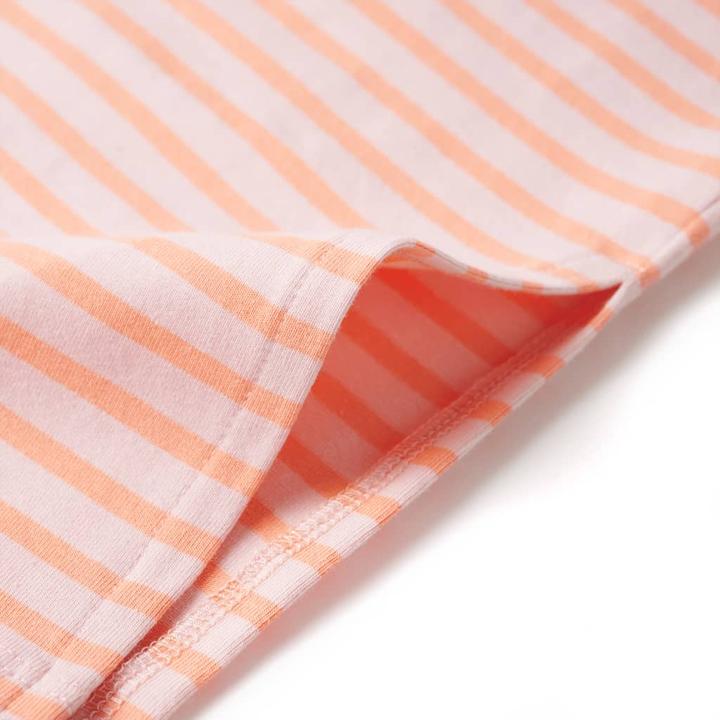 Immagine prodotto VidaXL Gonna per bambini a righe dritta rosa 128,Materiale: 95 (128)