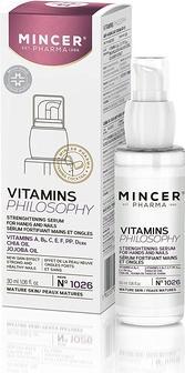 Produktbild Mincer Pharma Vitamins Philosophy Strengthening Hand And Nail Serum No.1026 30Ml (30 ml)