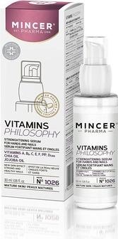 Mincer Pharma Vitamins Philosophy Strengthening Hand And Nail Serum No.1026 30Ml (30 ml)