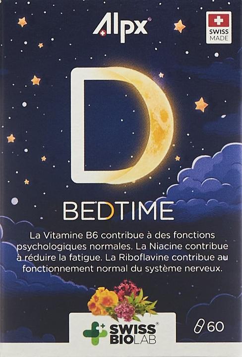 Actual product image Alpx BEDTIME Kaps Ds 60 Capsules (60 Piece, Capsules, 51 g)