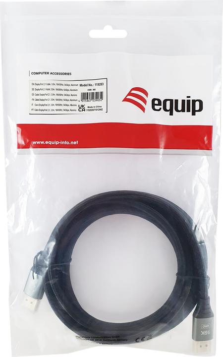 Actual product image equip DisplayPort – DisplayPort (3 m, DisplayPort, 2.1)