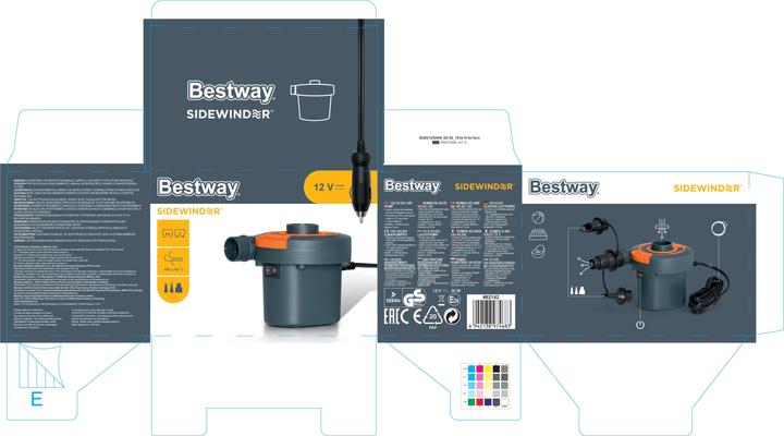 Immagine prodotto Bestway Pompa d'aria 12 AC/DC
