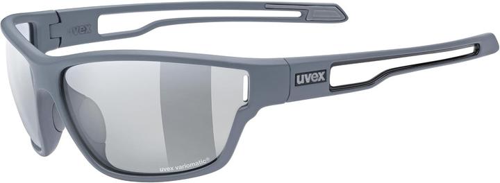 Actual product image Uvex Sportstyle 806 V (Grey, Mat, supravision, Variomatic)