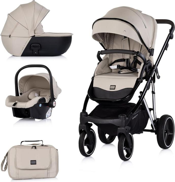Chipolino Kombikinderwagen 3in1 Imperium (0 Monate - 4 Jahre)