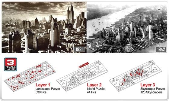 Productafbeelding 4D City 4D miestas 4D galvosūkis Budapeštas (GK2008) (1200 onderdelen)