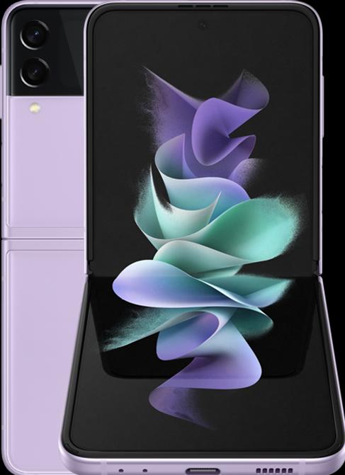 Produktbild Samsung Galaxy Z Flip3 5G EU (128 GB, Lavender, 6.70", SIM + eSIM, 5G)
