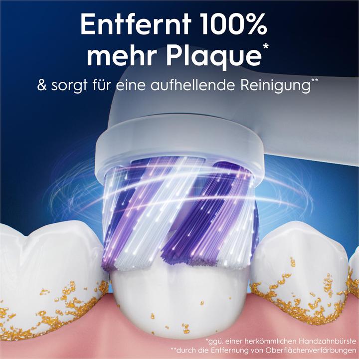 Actual product image Oral-B iO Strahlendes Weiss, Original Aufsteckbürsten (2 x)