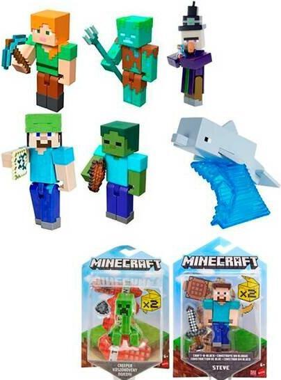 Image du produit Minecraft Figurine Craft-A-Block (assortie - 1 pièce)