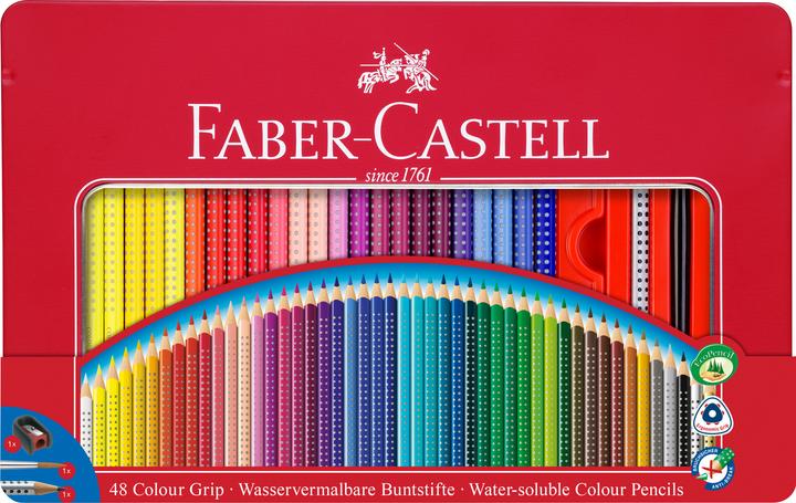Immagine prodotto Faber-Castell impugnatura a colori (Multicolore, 48 x)