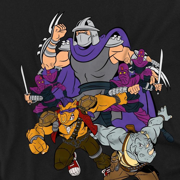 Produktbild Teenage Mutant NT Shredder And Foot Clan TShirt (L)