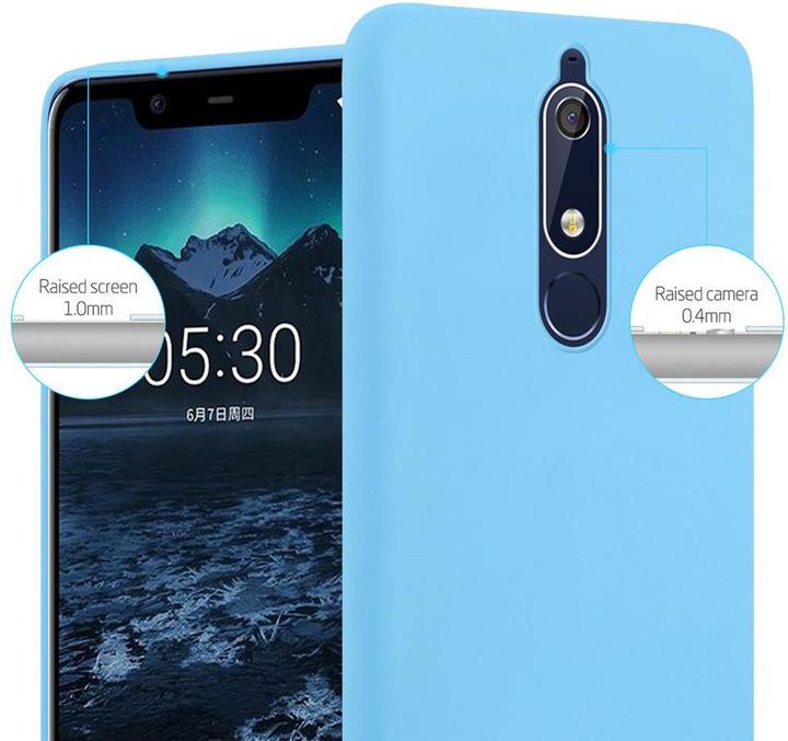 Image du produit Cadorabo Couverture TPU Candy (Nokia 5.1)