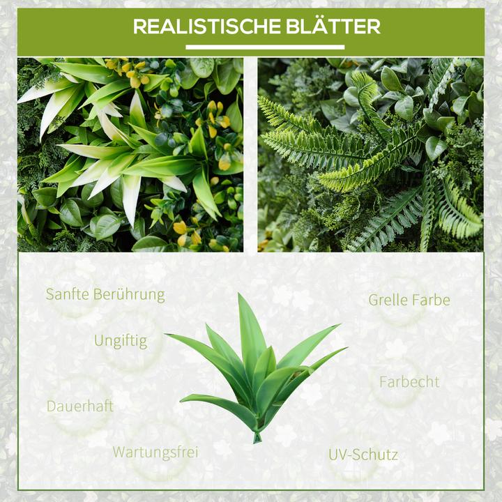 Actual product image Outsunny artificial plant wall (50 cm)