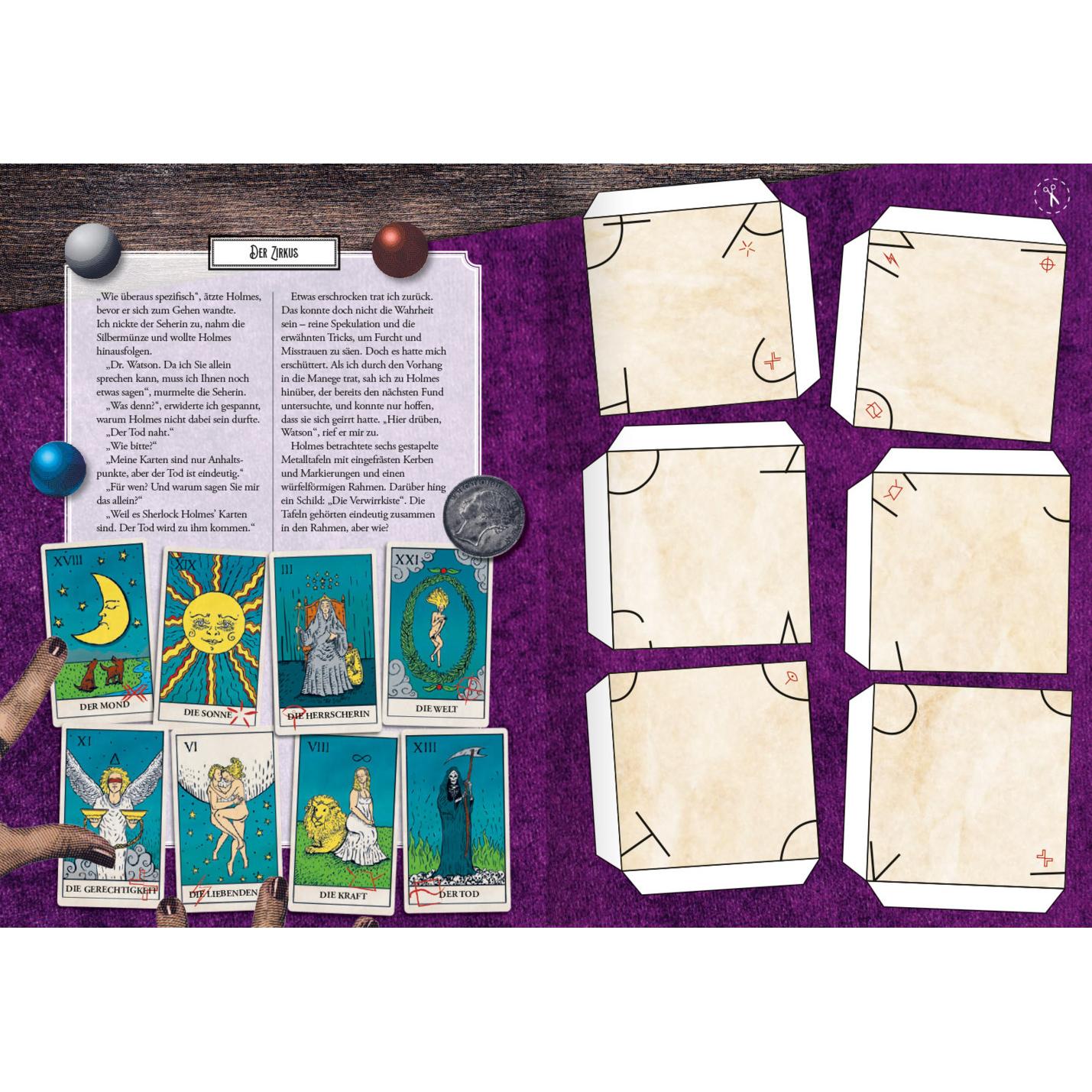 Thumbnail - Sherlock Holmes – Escape-Room-Universum, Ratgeber von James Hamer-Morton, Susanne Schmidt-Wussow, Kerstin Fricke