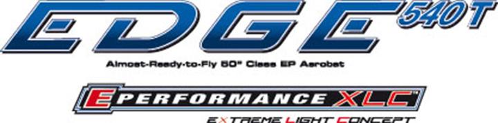 Actual product image Great Planes Edge 540T 50 3D EP ARF