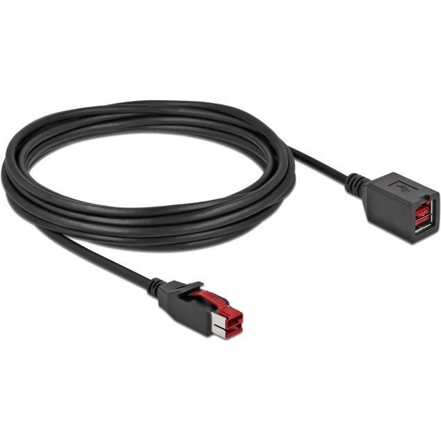 Thumbnail - Delock, Verlängerungskabel, PoweredUSB extension cable (5 m)