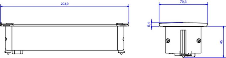 Produktbild Bachmann 927.000 Steckdose 3 x Type E (3 x, CEE 7/3, 2 m)