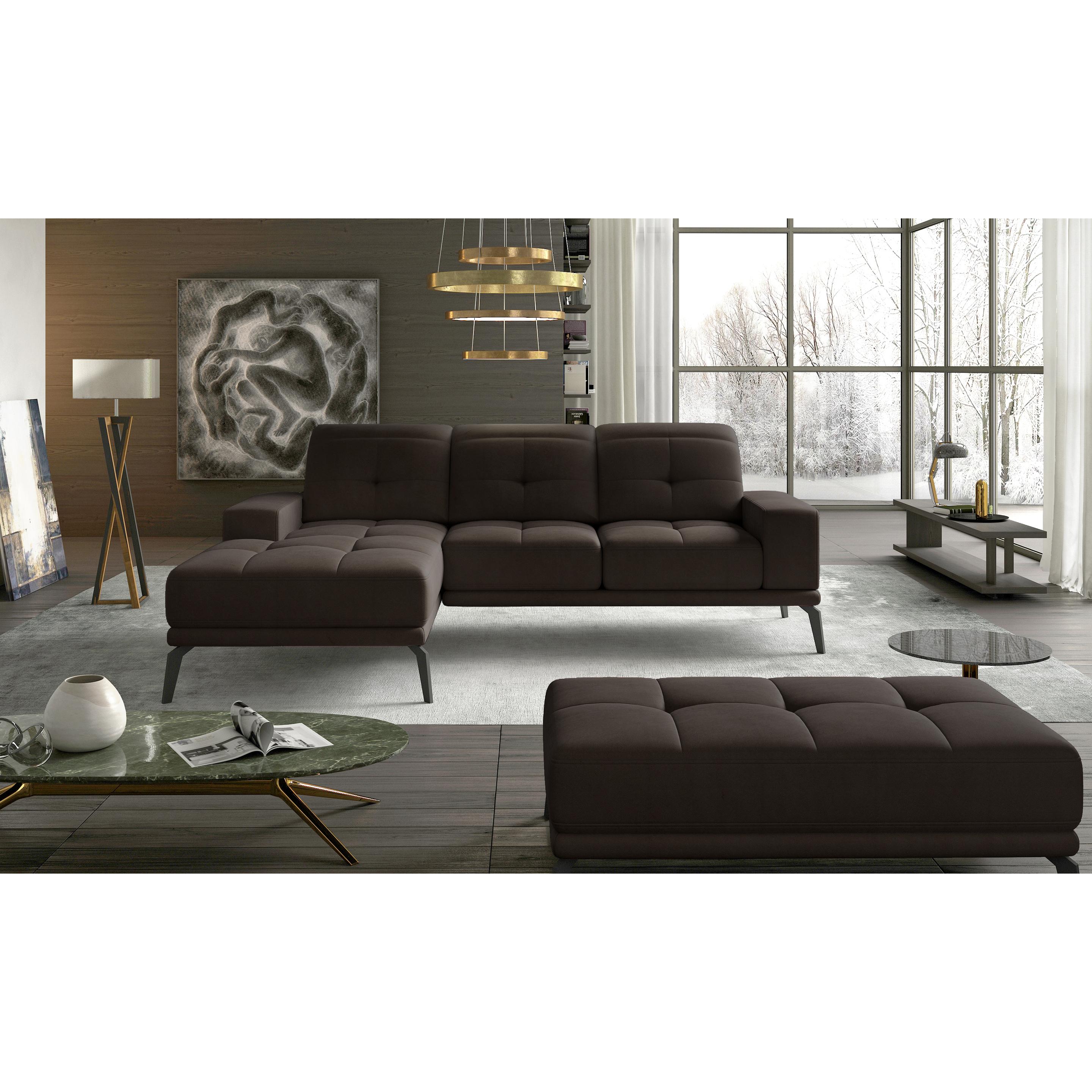 ELTAP, Sofa, Narożnik Torrense + Puf (Ecksofa, 4-Sitzer, Bettsofa)