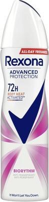 Actual product image Unilever Rexona Women Advanced Protection Biorythm Anti-Perspirant Spray 150ml (150 ml)