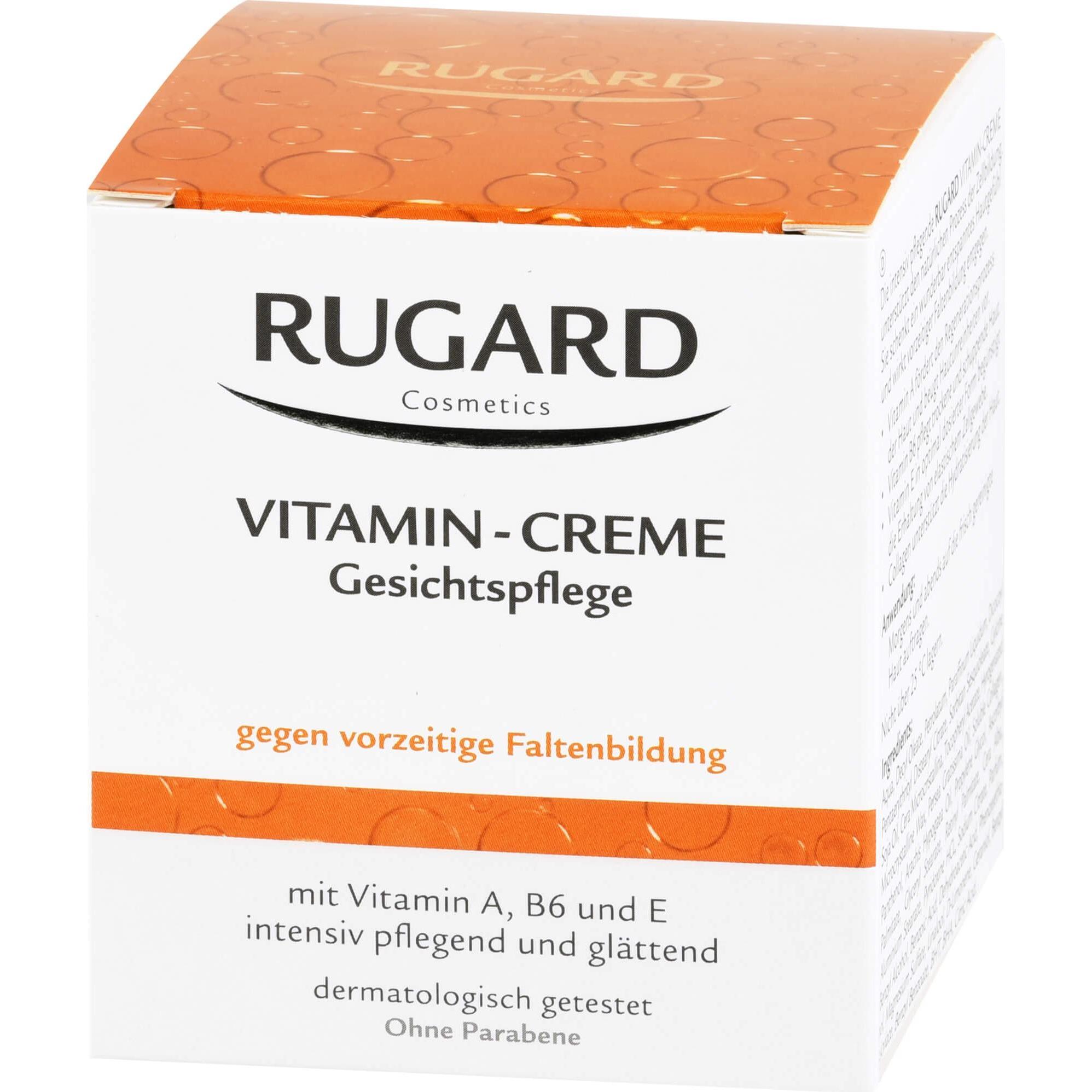 Thumbnail - Rugard, Gesichtscreme, Cosmetics Vitamin-Creme Gesichtspflege, 50 ml Creme (50 ml, Tagescreme)