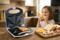 Produktbild Titanum TKT006W Sandwich-Toaster 1000 W Weiss
