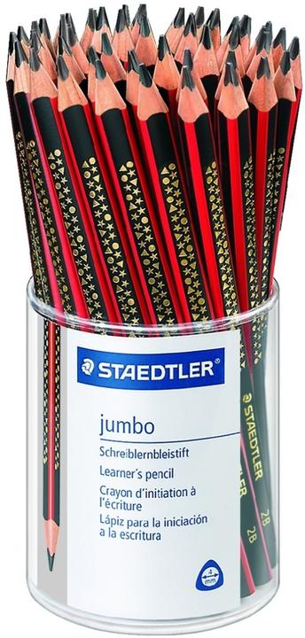 Immagine prodotto Staedtler jumbo 1285 Espositore da banco per matite didattiche, 50 pezzi, 2B (2B, 50 x)