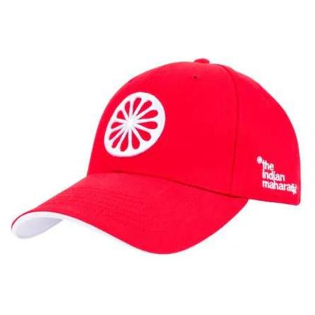 The Indian Maharadja, Unisex, Cap, 5-Panel-Cap, Rot, (One Size)