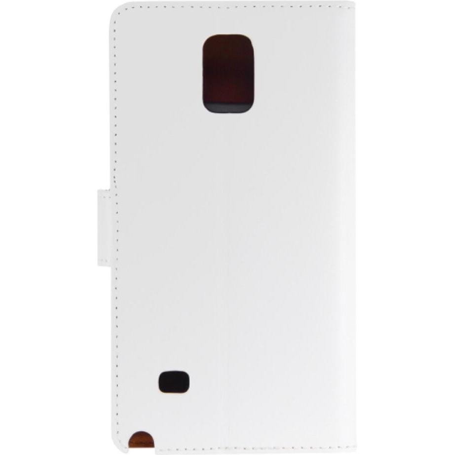 Thumbnail - OEM Slim Leder Book Case for Galaxy Note 4 - white 4250710555789 (Samsung Galaxy Note 4), Smartphone Hülle, Weiss