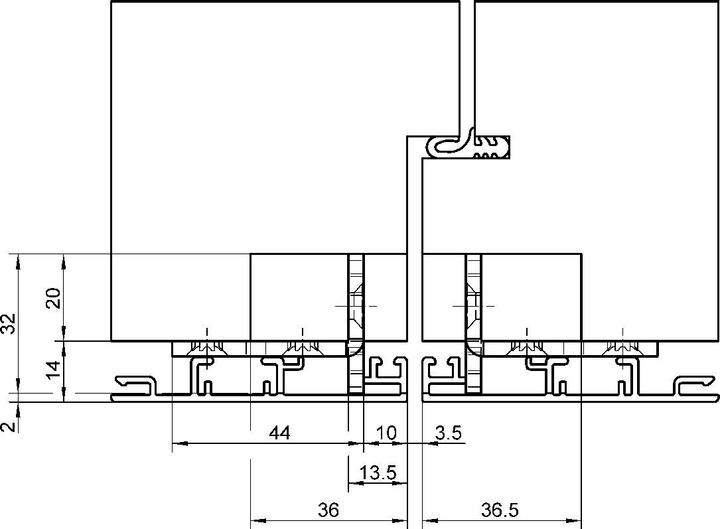 Productafbeelding Simonswerk Montagebeugel TECTUS TE 640 3D BW/16